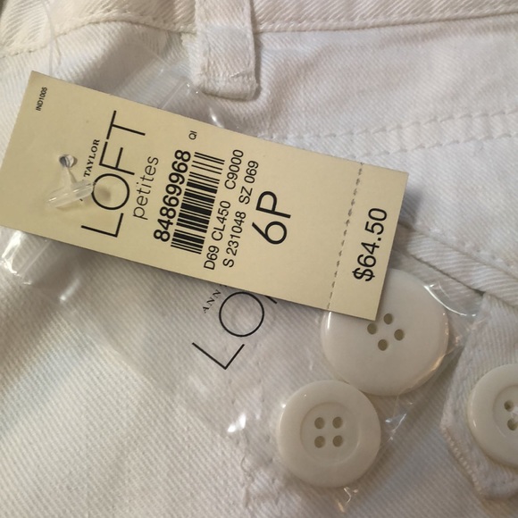 🔥 5/$25🔥 Ann Taylor loft Jean NWT size  6P - Picture 4 of 5